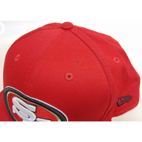 New Era San Francisco 49ers Red SnapBack Hat Side One Size NFL Team 9Fifty 950 - Picture 4 of 11